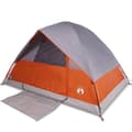Miniatyrbilde 2 av 11: vidaXL Kuppeltelt for camping 2 personer oransje vanntett