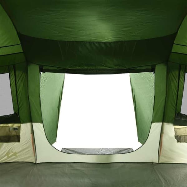 vidaXL Tunneltelt for camping 16 personer grønn vanntett