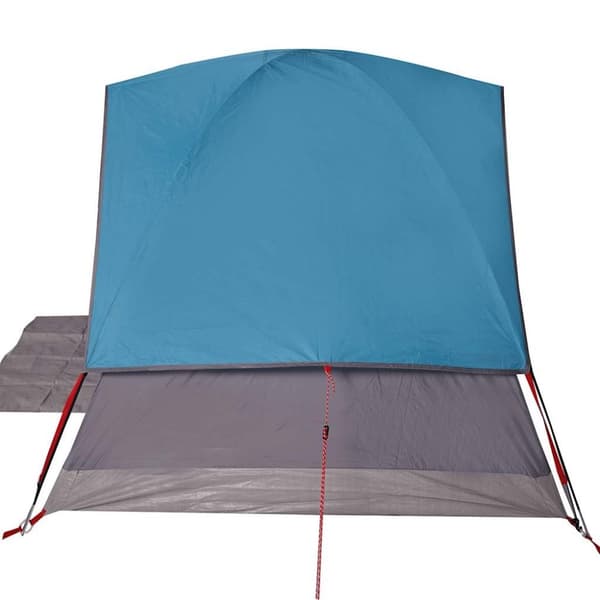vidaXL 4-personers campingtelt vandtæt blå