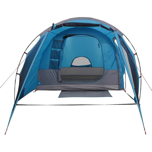 vidaXL 4-personers campingtelt vandtæt blå