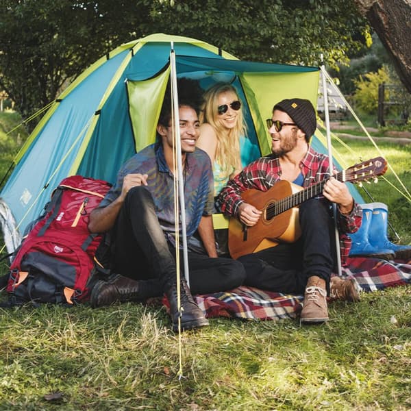 Bestway Tält Polyester Glasfiber och Stål 210x210x120 cm Camping 68088