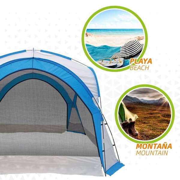 Strandtält Aktive Myggnät Camping 350 x 260 x 350 cm