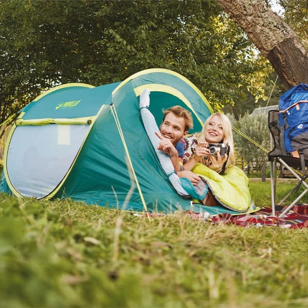 Bestway Polyester Fiberglass Tält 235x145x100 cm Camping 68086