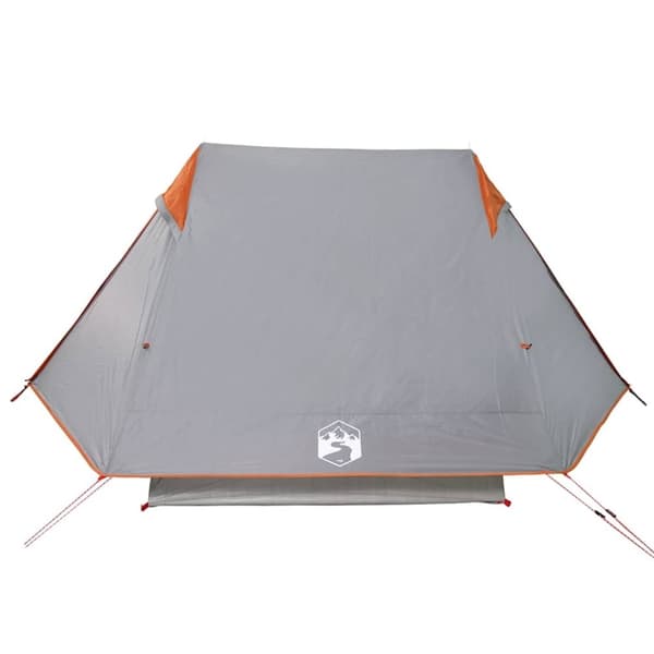 vidaXL Campingtelt 2 personer grå vanntett