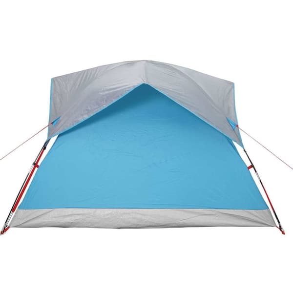 vidaXL 4-personers campingtelt vandtæt blå
