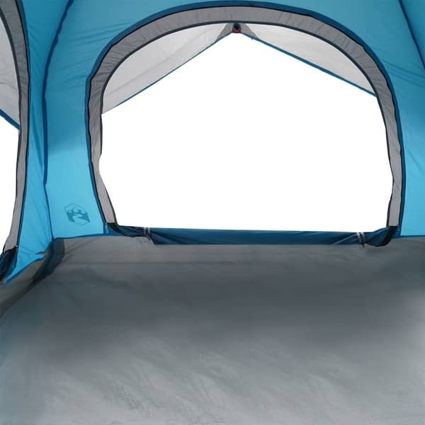 vidaXL 4-personers campingtelt vandtæt blå