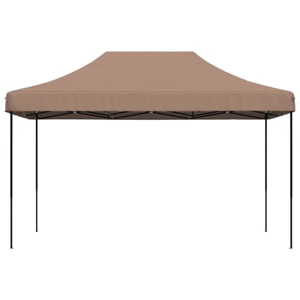 foldbart pop up-festtelt 440x292x315 cm cm brun