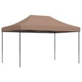 Miniatyrbillede 5 af 9: foldbart pop up-festtelt 440x292x315 cm cm brun