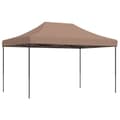 Miniatyrbillede 2 af 9: foldbart pop up-festtelt 440x292x315 cm cm brun