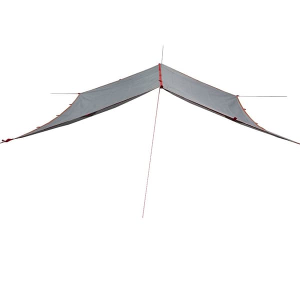 Tarp grå och orange 400x294 cm vattentät