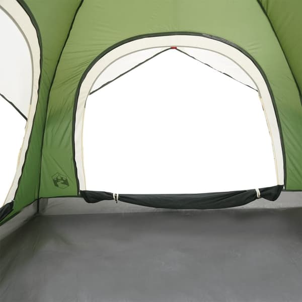 4-personers campingtelt vandtæt grøn