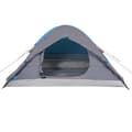 Miniatyrbillede 7 af 10: 4-personers campingtelt vandtæt blå