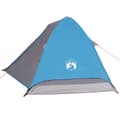 Miniatyrbillede 8 af 10: 4-personers campingtelt vandtæt blå
