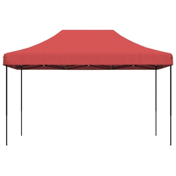 Pop-Up hopfällbart partytält 440x292x315 cm vinröd