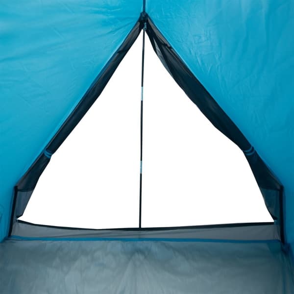 2-personers campingtelt A-stel vandtæt blå