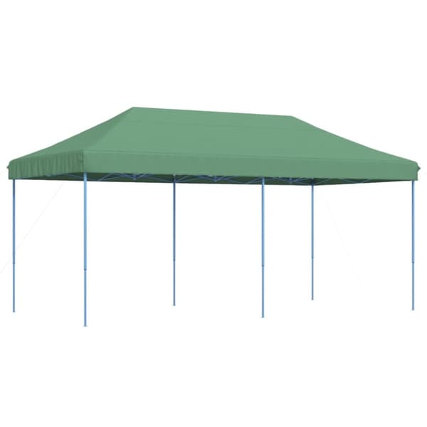 Pop-Up hopfällbart partytält 580x292x315 cm grön