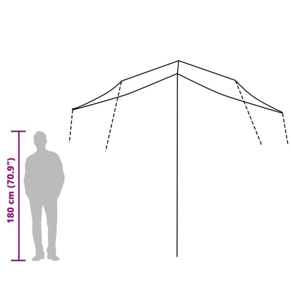 Tarp grön 300x294 cm vattentät