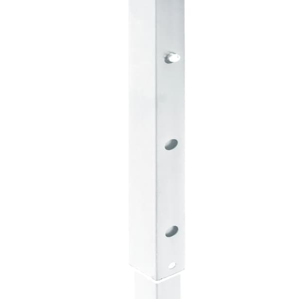 foldbart festtelt 2x2 m hvid
