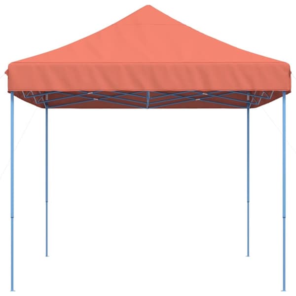 Pop-Up hopfällbart partytält 440x292x315 cm terrakotta