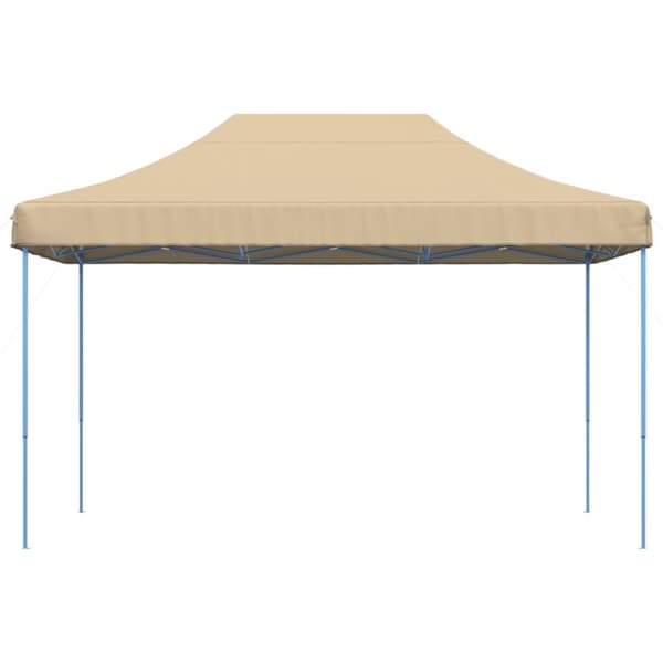 Pop-Up hopfällbart partytält 440x292x315 cm beige