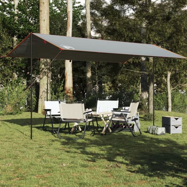 Tarp grå och orange 500x294 cm vattentät