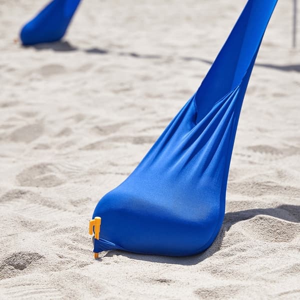 Rootz Sun Shade Segelkapell - Strandtält - Campingkapell - Ger UV-skydd - 400cm x 400cm x 200cm