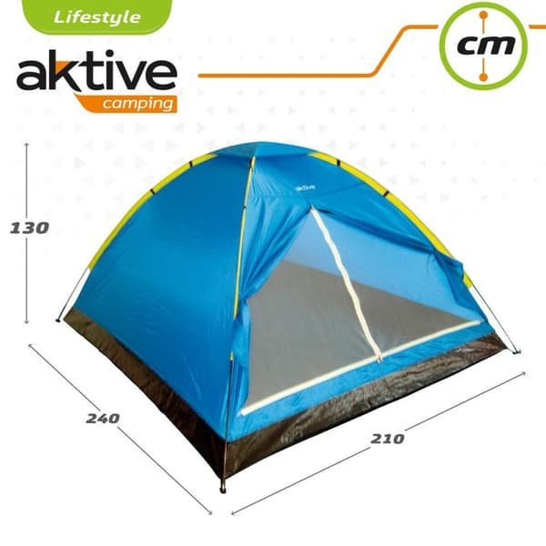 Telt Aktive 4 personer 210 x 130 x 240 cm (4 enheter)