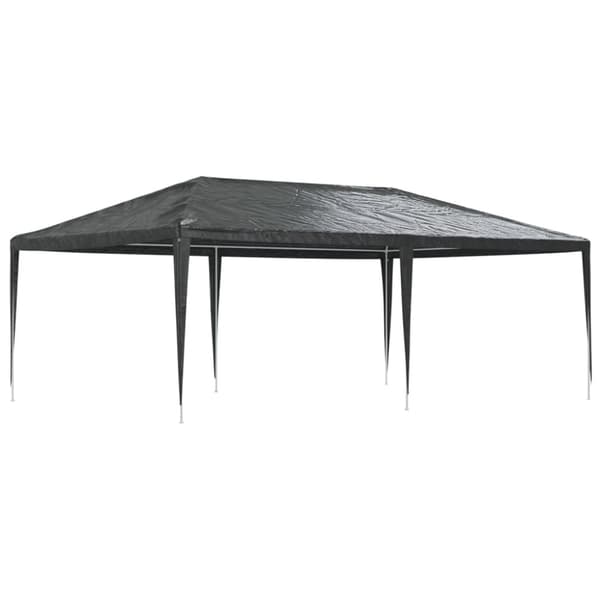 Professionellt partytält 4x6 m antracit 90 g/m²