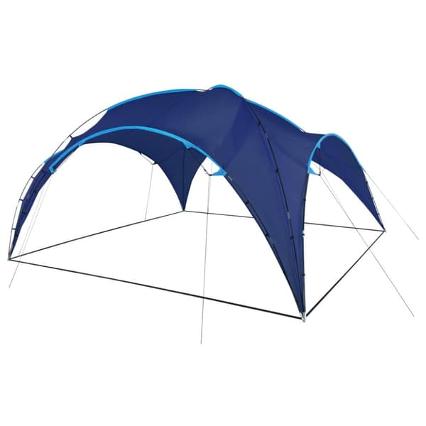 Partytält valv 450x450x265 cm mörkblå