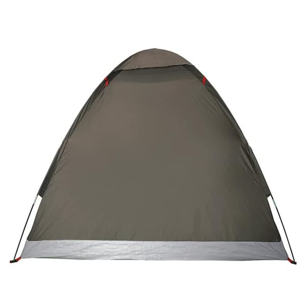 vidaXL 2-personers campingtelt vandtæt kuppel brun