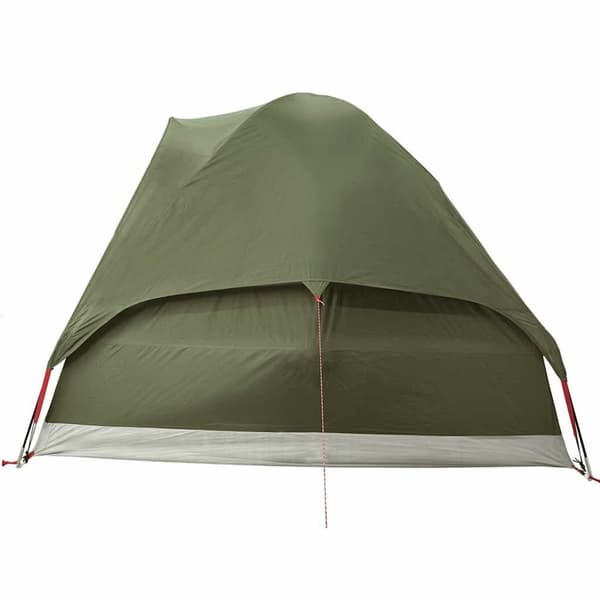 vidaXL 4-personers campingtelt vandtæt kuppel olivengrøn