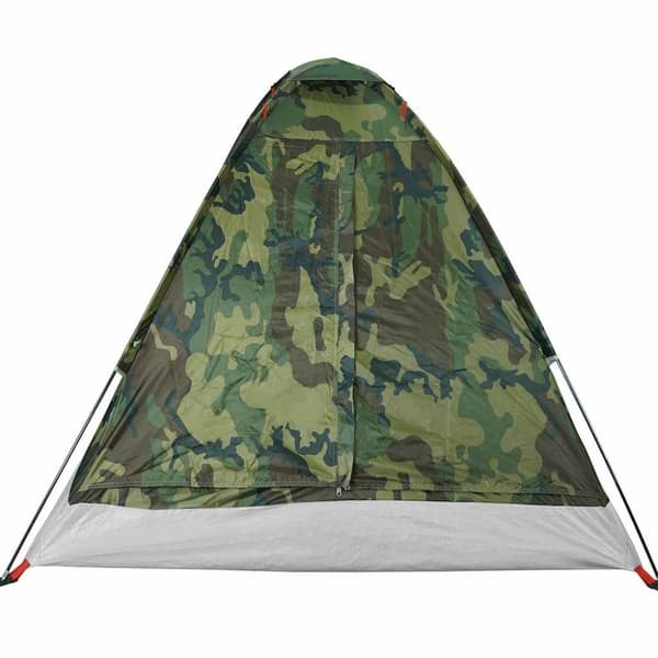 vidaXL 2-personers campingtelt vandtæt kuppel camouflage