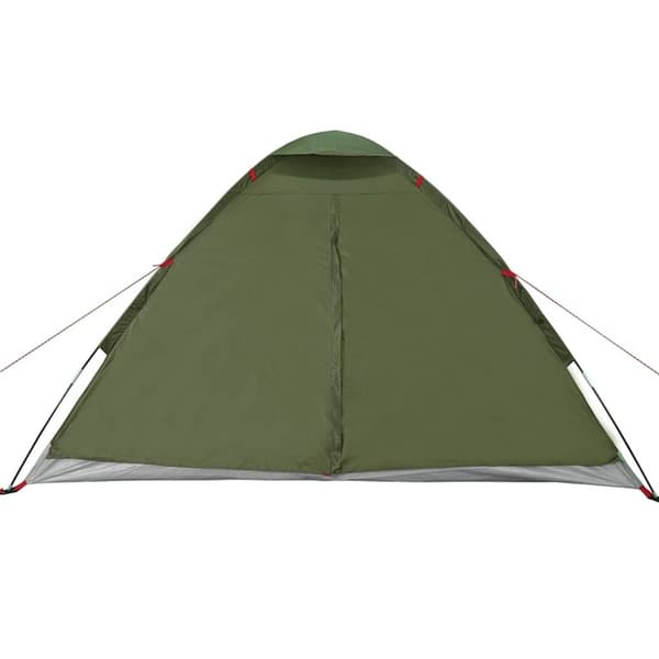 vidaXL 4-personers campingtelt vandtæt kuppel olivengrøn