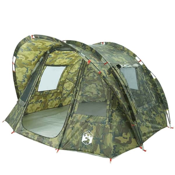 vidaXL 2-personers fisketelt vandtæt camouflage