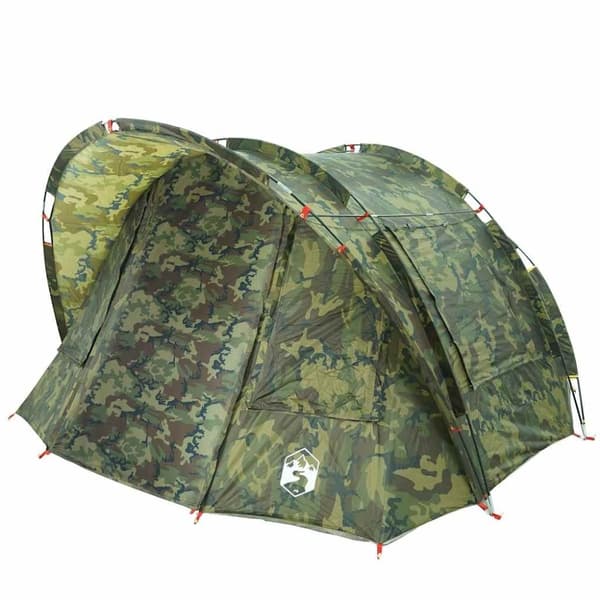 vidaXL 2-personers fisketelt vandtæt camouflage