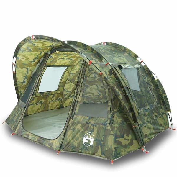 vidaXL 2-personers fisketelt vandtæt camouflage