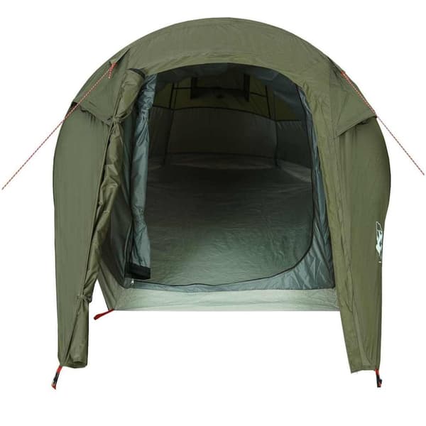 vidaXL Campingtält tunnel 3 personer olivgrön vattentätt