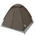 Pikkukuva 2 / 8: vidaXL Camping Teltta Dome 4-hengen ruskea vedenpitävä
