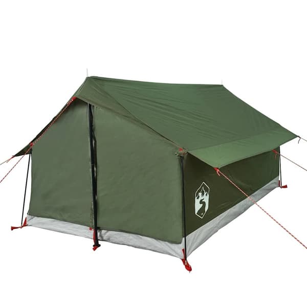 vidaXL Campingtelt 2 personer olivengrønn vanntett