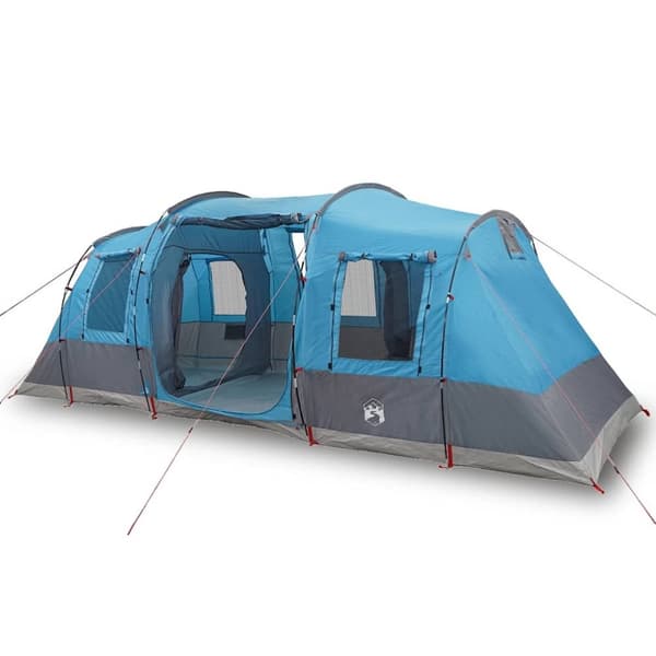 vidaXL 4-personers campingtelt vandtæt blå