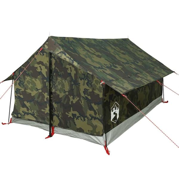 vidaXL Campingtelt 2 personer kamuflasje vanntett