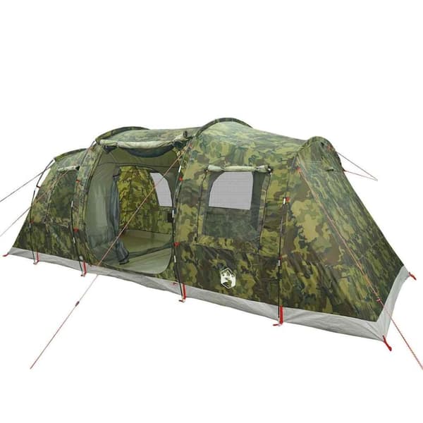 vidaXL Camping Teltta Tunneli 4-hengen naamiointi vedenpitävä