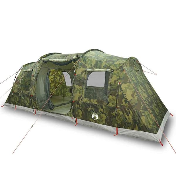 vidaXL Camping Teltta Tunneli 4-hengen naamiointi vedenpitävä