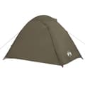 Miniatyrbilde 6 av 10: vidaXL Kuppeltelt for camping 3 personer brun vanntett