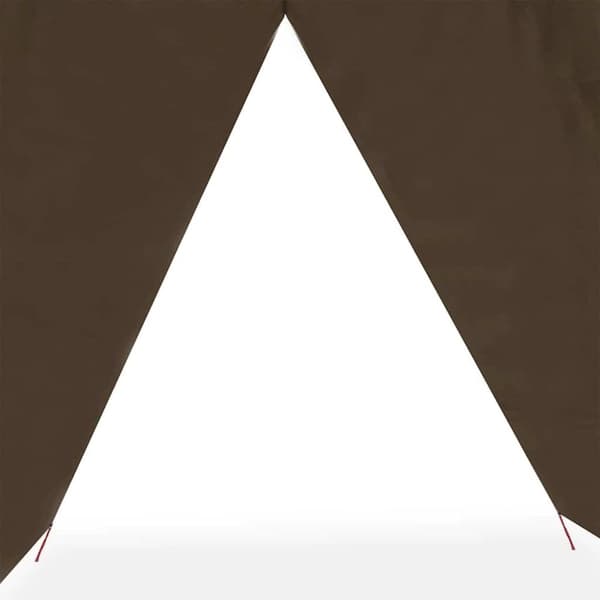 vidaXL Tarp brun 506x306 cm vattentät