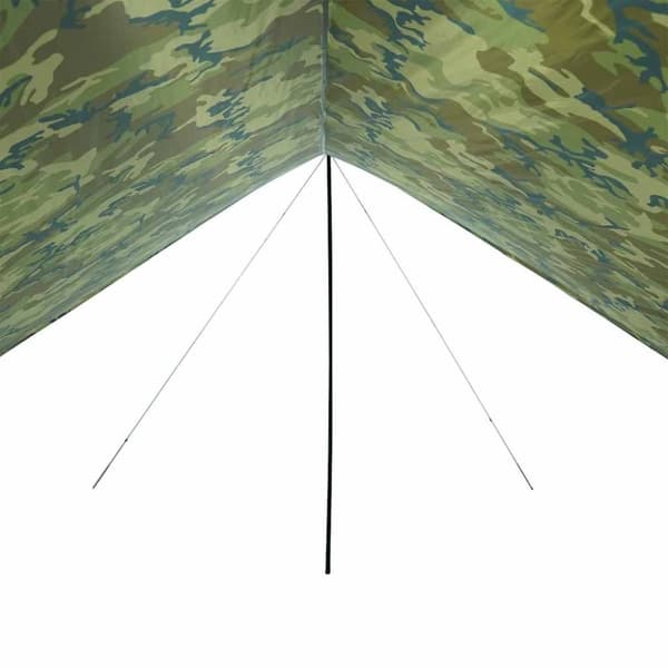 vidaXL tarp 438x376x212 cm vandtæt camouflage