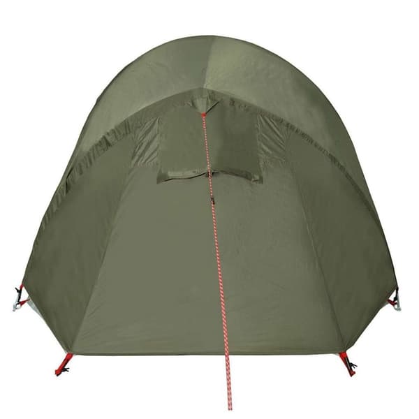 vidaXL Camping teltta tunneli 3-hengen oliivinvihreä vedenpitävä