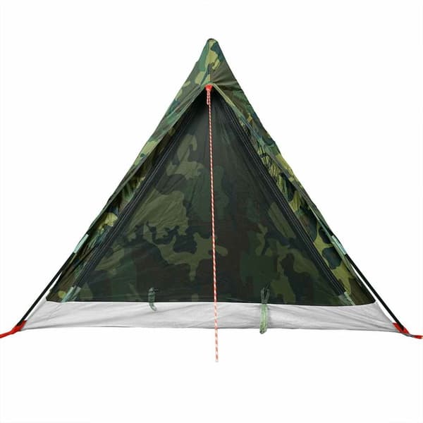 vidaXL 2-personers campingtelt vandtæt camouflage