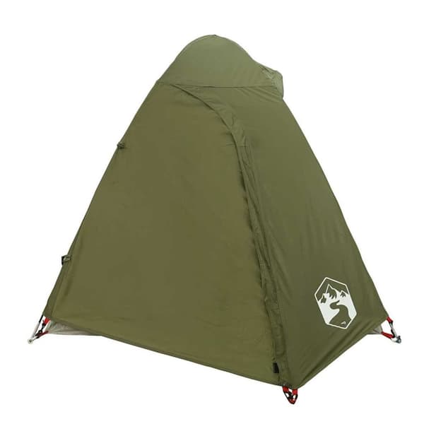 vidaXL 2-personers campingtelt vandtæt kuppel olivengrøn
