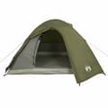 Miniatyrbillede 4 af 8: vidaXL 3-personers campingtelt vandtæt kuppel olivengrøn